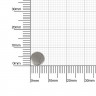 Украшение мулька 8 мм никель полированный МО154