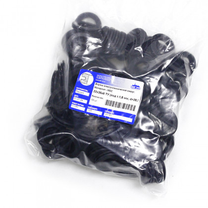 Втулка резиновая кабельная 22х36х6 под т.1.8 d> 28.5 мм