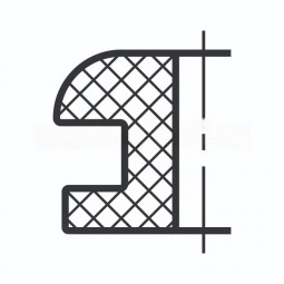 Втулка резиновая кабельная 4х9х5 под т.2 d> 6.5 мм