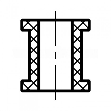 Втулка резиновая кабельная 15х23х26 под т.22 d> 19 мм