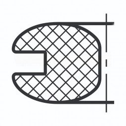 Втулка резиновая кабельная 10х18х5 под т.1.2 d> 13 мм