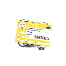 Стопорное кольцо наружное 20х1.2