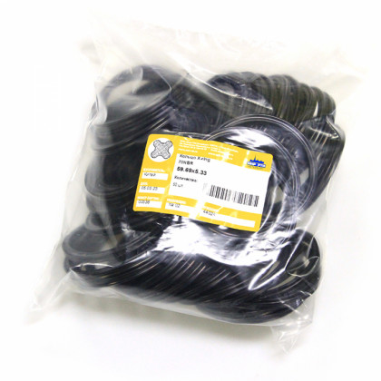 Кольцо Х-образное резиновое 59.69?5.33 мм