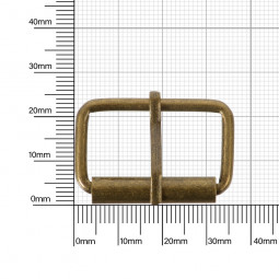 Пряжка со шпиньком 30x16 мм 3 мм антик роллинг D