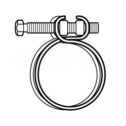 Хомут проволочный 35.5-40 W1 Mikalor