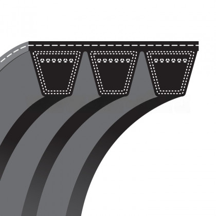 Ремень многоручьевой HB-2650/4 Gufero