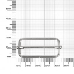 Пряжка 40x15 мм никель 2,8 мм D