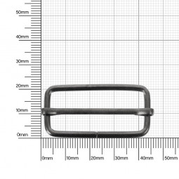 Пряжка 40x15 мм блек никель 2,8 мм D