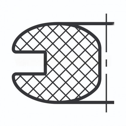 Втулка резиновая кабельная 10х18х5 под т.1.2 d> 13 мм