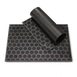 Коврик бытовой  400х600  черный (рисунок в ассортименте)