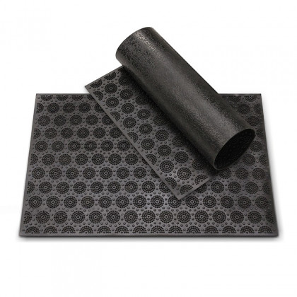 Коврик бытовой  400х600  черный (рисунок в ассортименте)