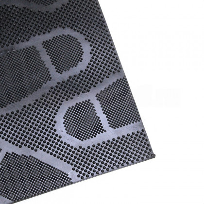 Коврик резиновый  400х600мм "Следы"