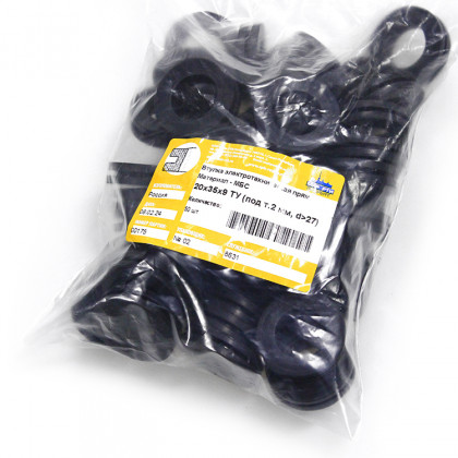 Втулка резиновая кабельная 20х35х9 под т.2 d> 27 мм