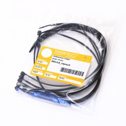 Кабельные стяжки 300х3.6 черный 10 шт