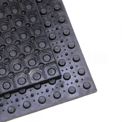 Коврик бытовой ячеистый 380х570х15