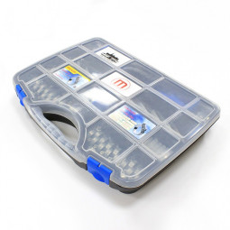 Комплект хомутов с отвёрткой в кейсе