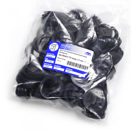 Втулка резиновая кабельная 30х40х6.5 под т.3 d> 36 мм