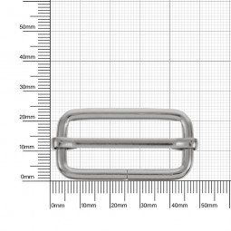 Пряжка 40x16 мм никель 4  мм D