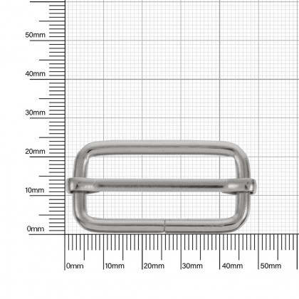 Пряжка 40x16 мм никель 4  мм D