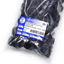 Втулка резиновая кабельная 16х25х10 под т.3 d> 22 мм