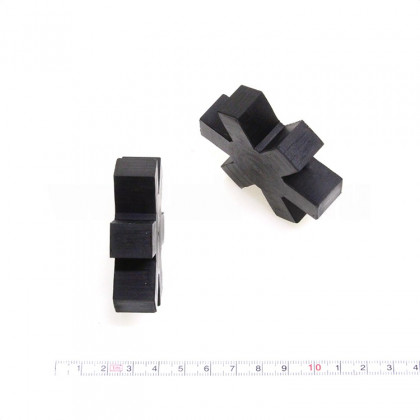 Звездочка резиновая 6-лучевая 25-УЗ