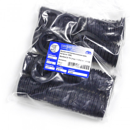 Втулка резиновая кабельная 30х40х6.5 под т.1.5 d> 36 мм