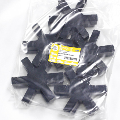 Звездочка резиновая 6-лучевая 250-УЗ