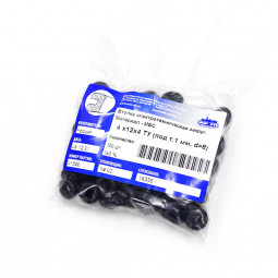 Втулка резиновая кабельная 4х12х4 под т.1 d> 8 мм