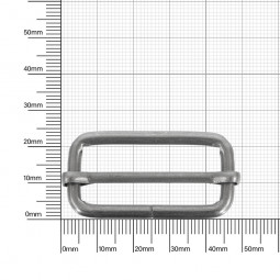 Пряжка 40x16 мм матовый никель 4  мм D