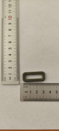 Рамка пряжка 25 мм хаки H4012