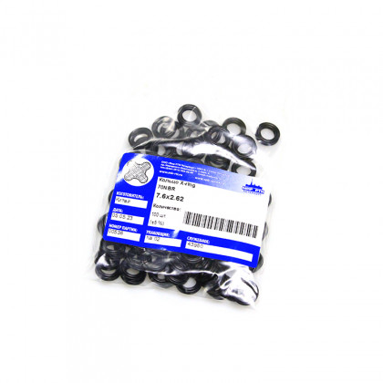 Кольцо Х-образное резиновое 7.6?2.62 мм