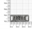 Украшение мулька 22x11 мм никель полированный К2754 7411
