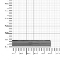 Украшение мулька 53x10 мм никель полированный А926 7389