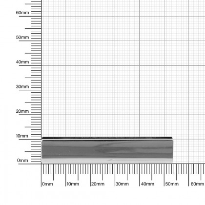 Украшение мулька 53x10 мм никель полированный А926 7389