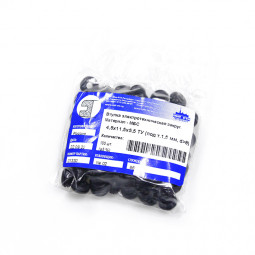 Втулка резиновая кабельная 4.5х11.5х5.5 под т.1.5 d> 8 мм