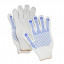 Перчатки хлопчатобумажные ПВХ пара