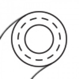 Рукав кл3 d12 мм синие 10м